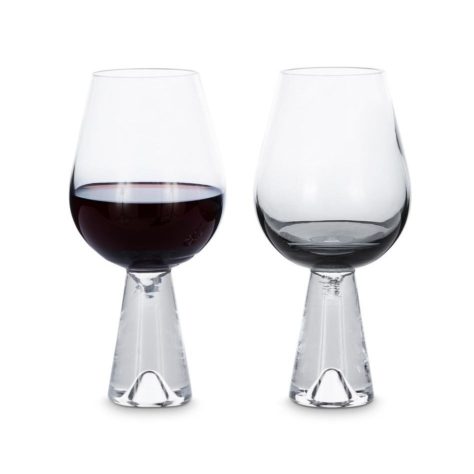 Tank Wine Glasses - Black (Set of Two)
