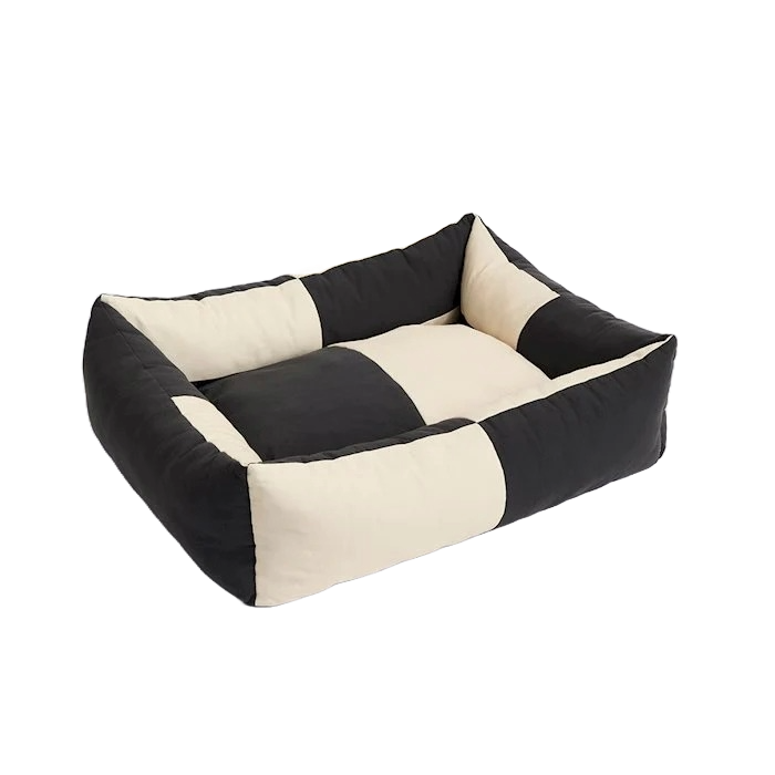 Large Dogs Bed | Black & White