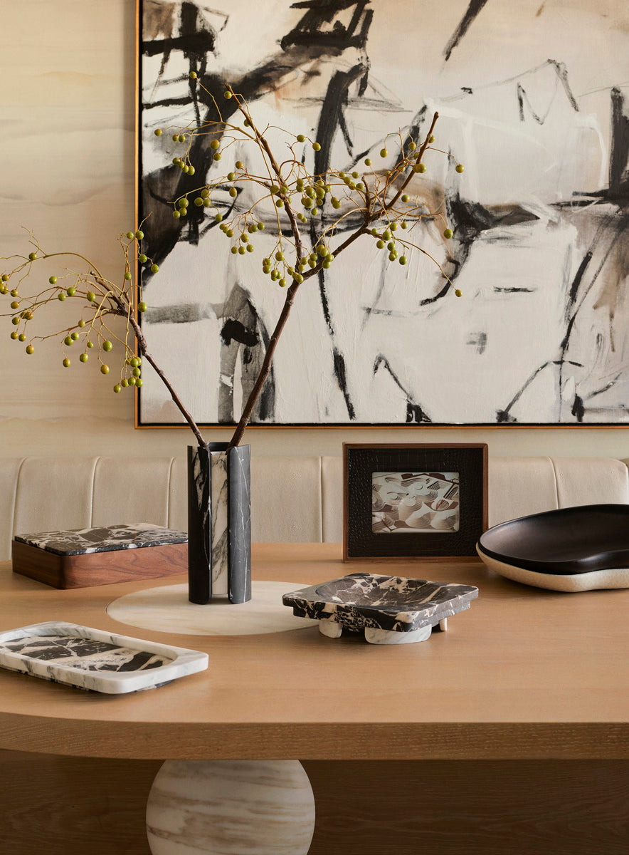 Caldera Tray Antico & Arabescato