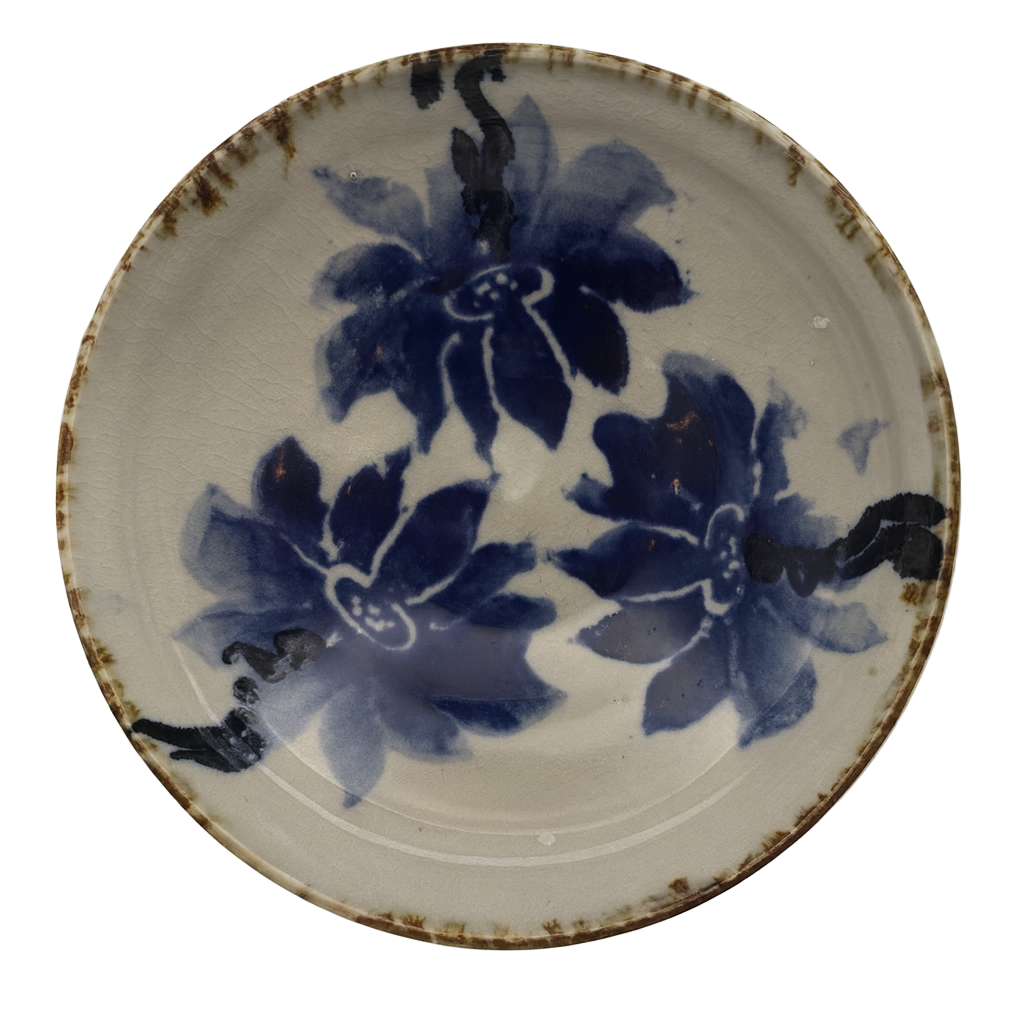 Salad Bowl | Blue & White | 05