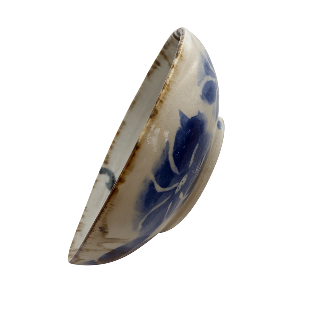 Salad Bowl | Blue & White | 05