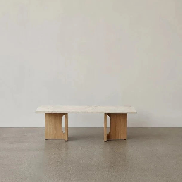 AUDO CPH | Androgyne Lounge Table - Natural Oak/Kunis Breccia Sand
