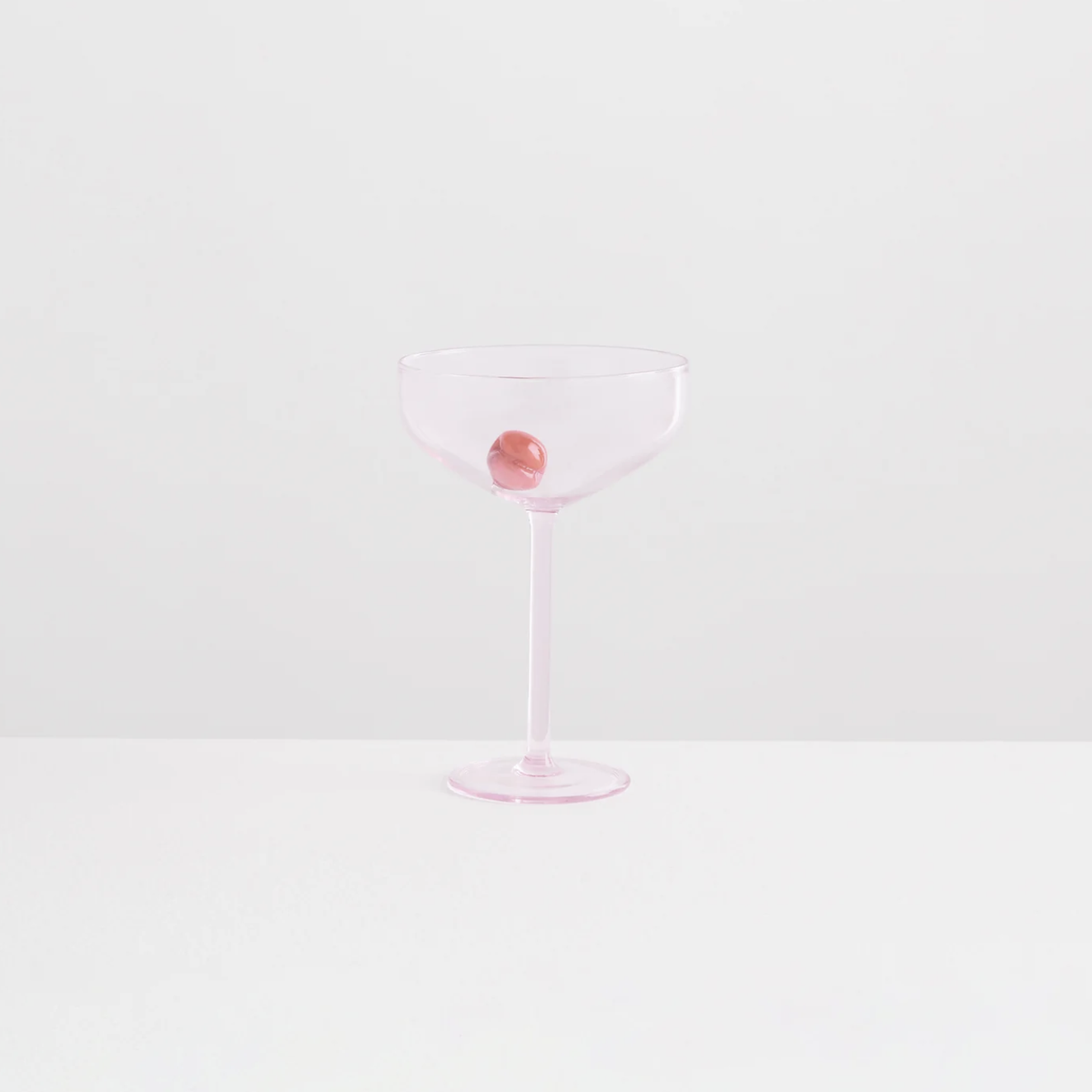 Manhattan Glass - Pink/Red