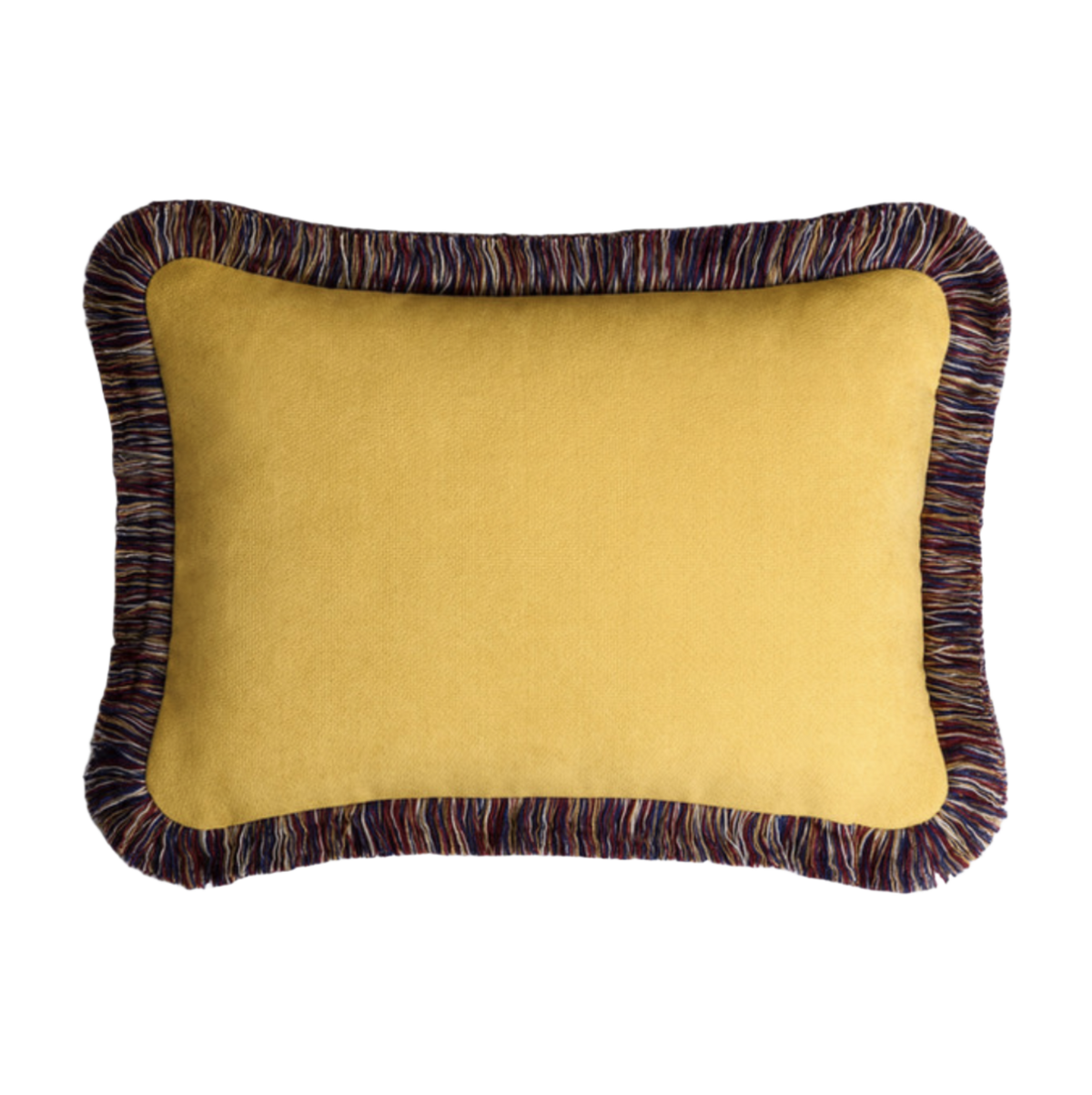 Happy Pillow - Yellow / Multi - 45x35cm