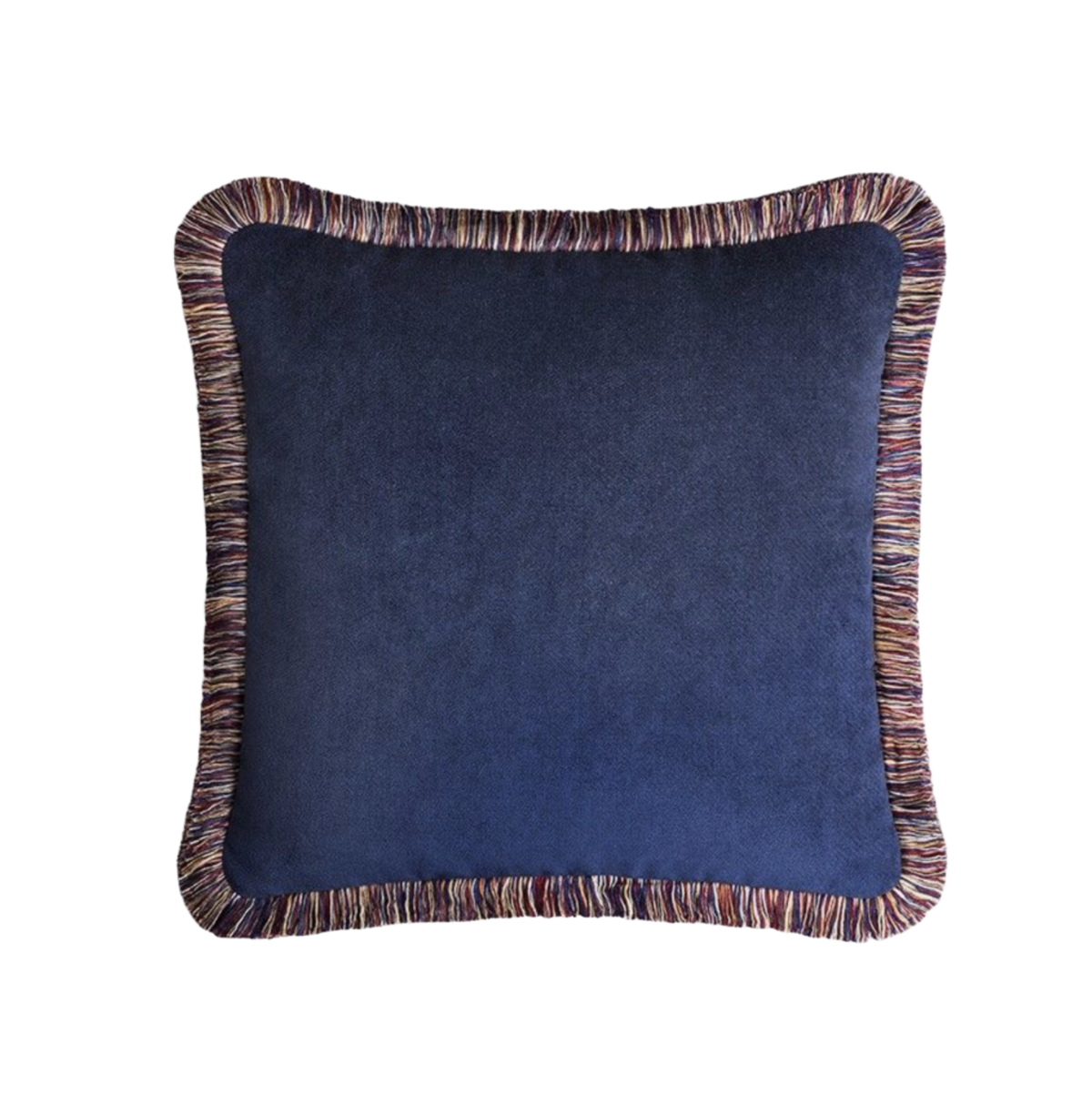 Happy Pillow - Blue / Multi - 60x60cm