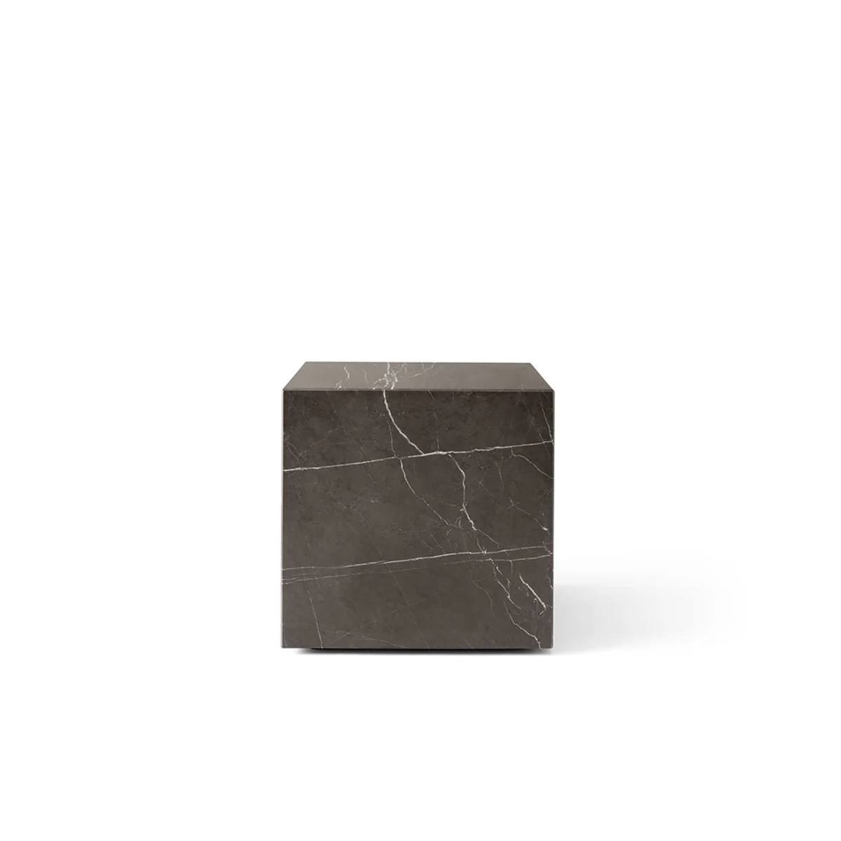 Plinth Cubic - Grey Marble Kendzo