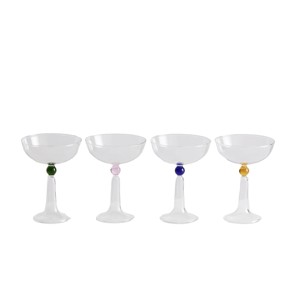 Tassel Champagne Coupes