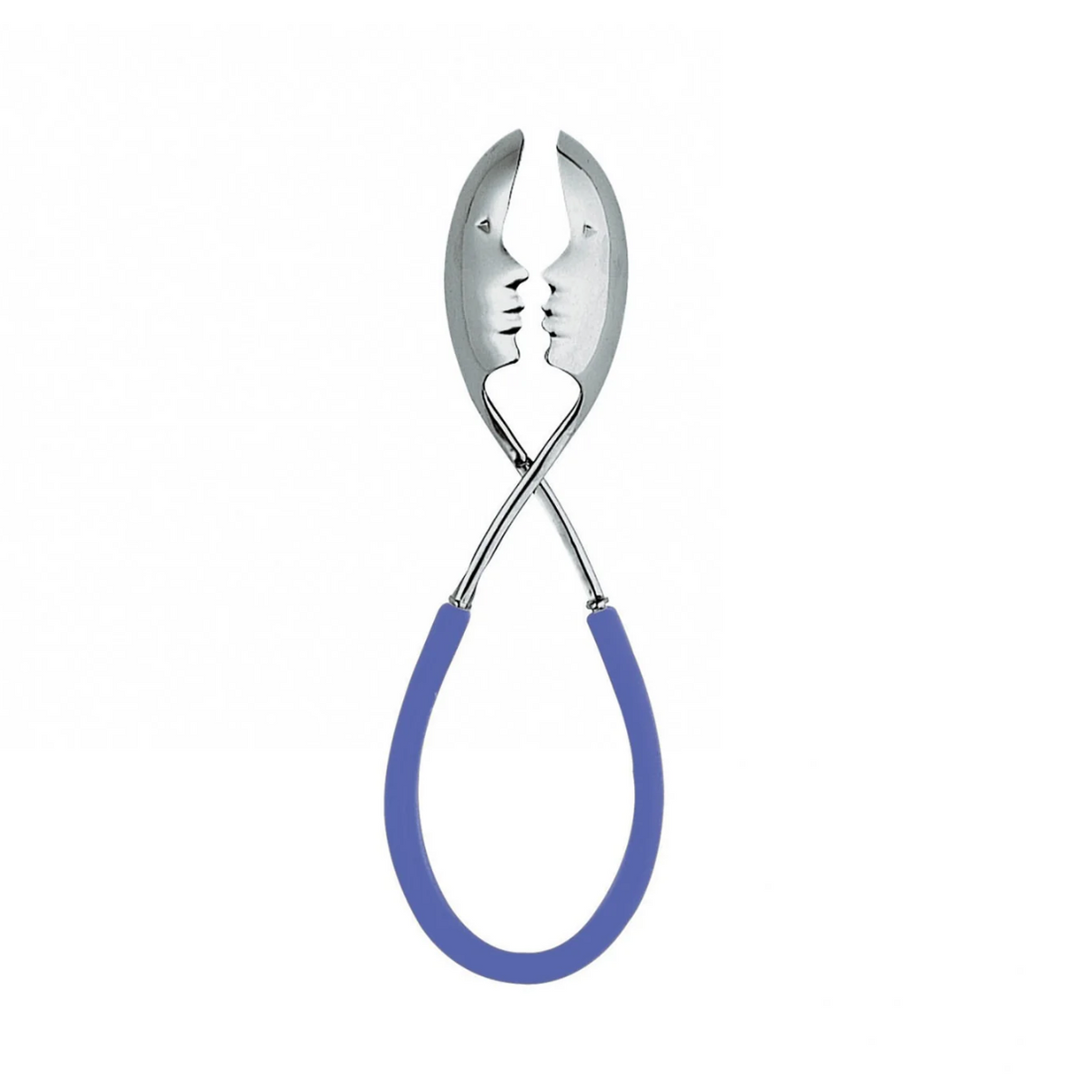 Kiss Salad Tongs - Chrome