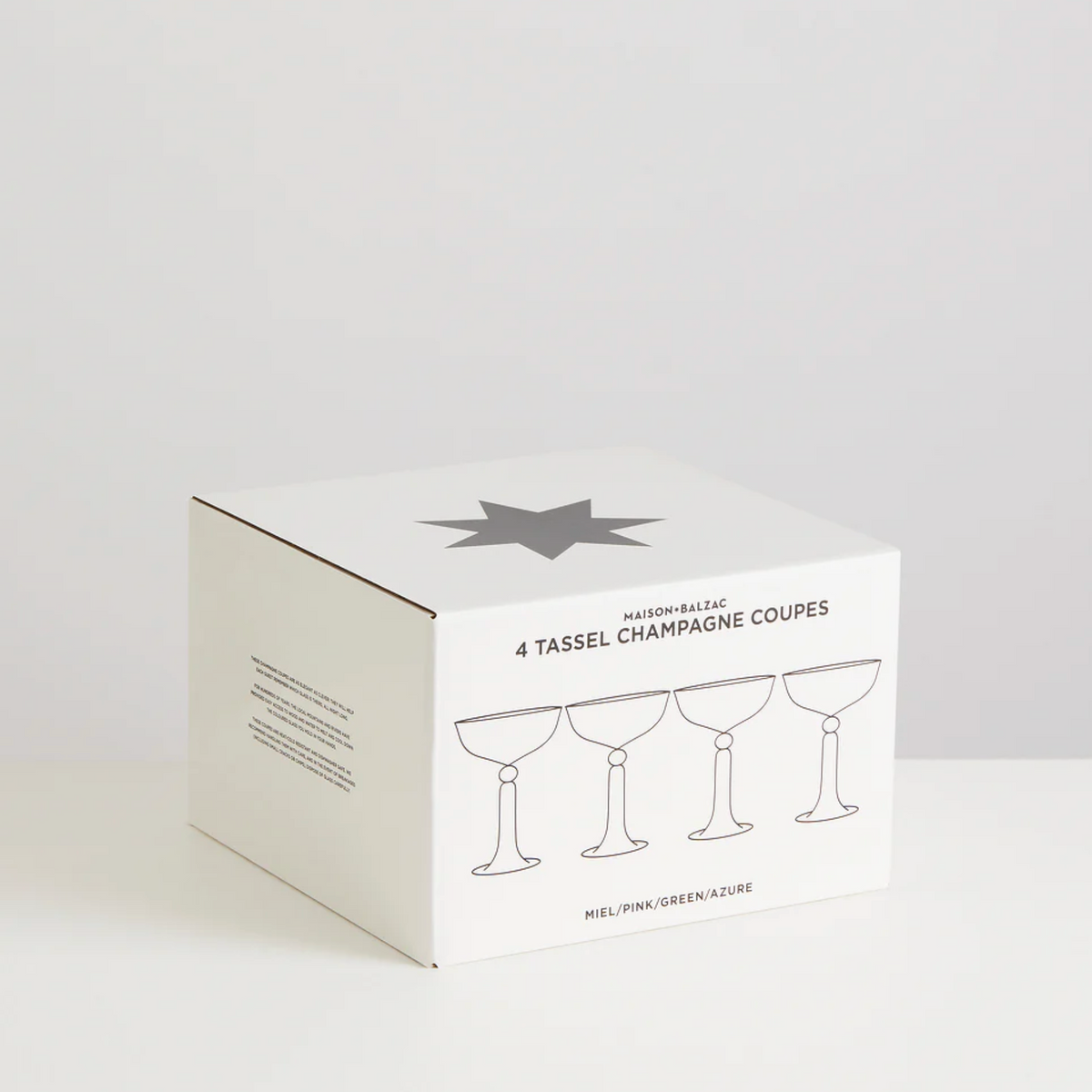 Tassel Champagne Coupes