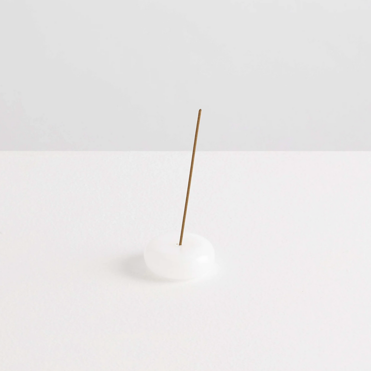The Pebble Incense Holder - White