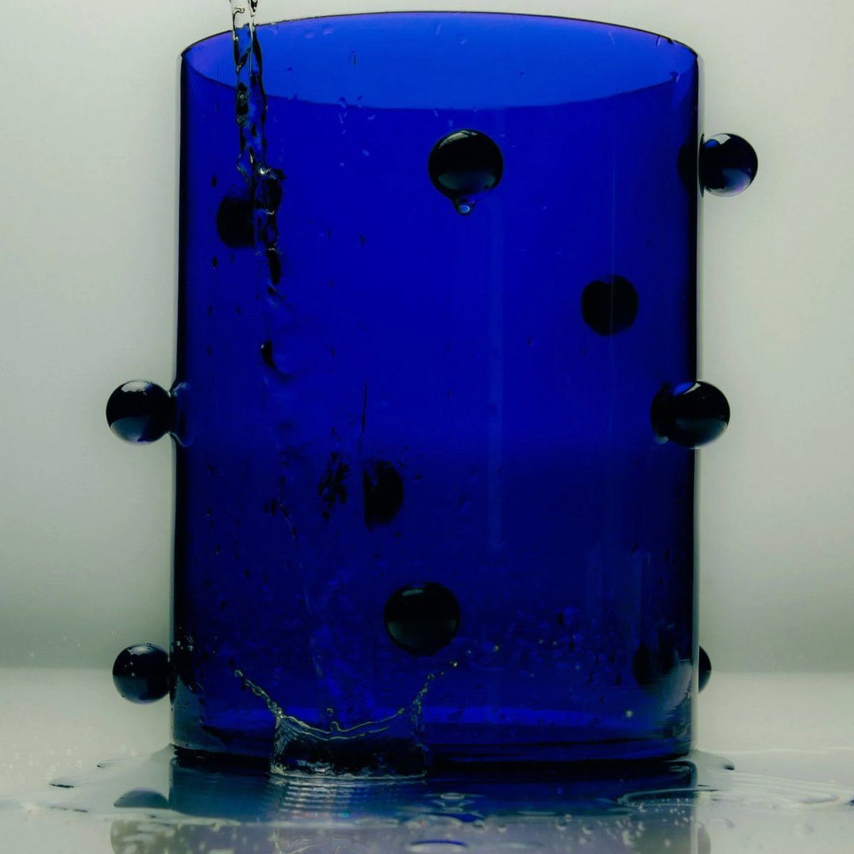 Pomponette Vase | Indigo