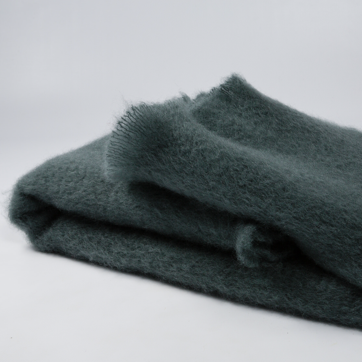 Mohair Liso - Slate Green