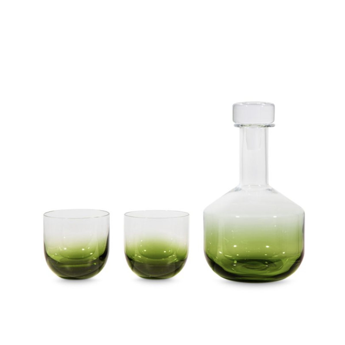 Tank Whiskey Set - Green