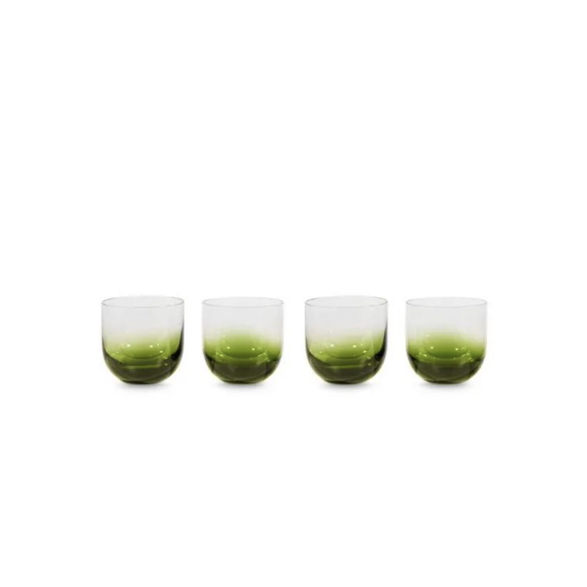 Tank Gift Set | Whiskey Glasses x4 - Green