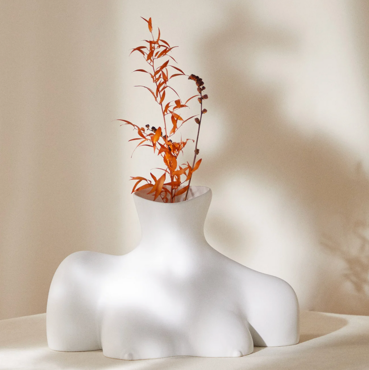 Breast Friend Vase - White by Annisa Kermiche