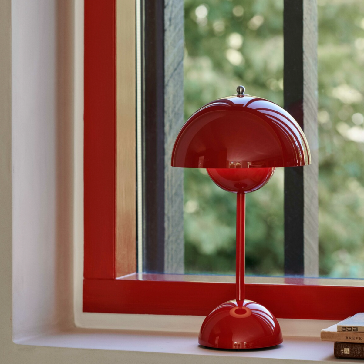 Flowerpot Portable (VP9) - Vermilion Red