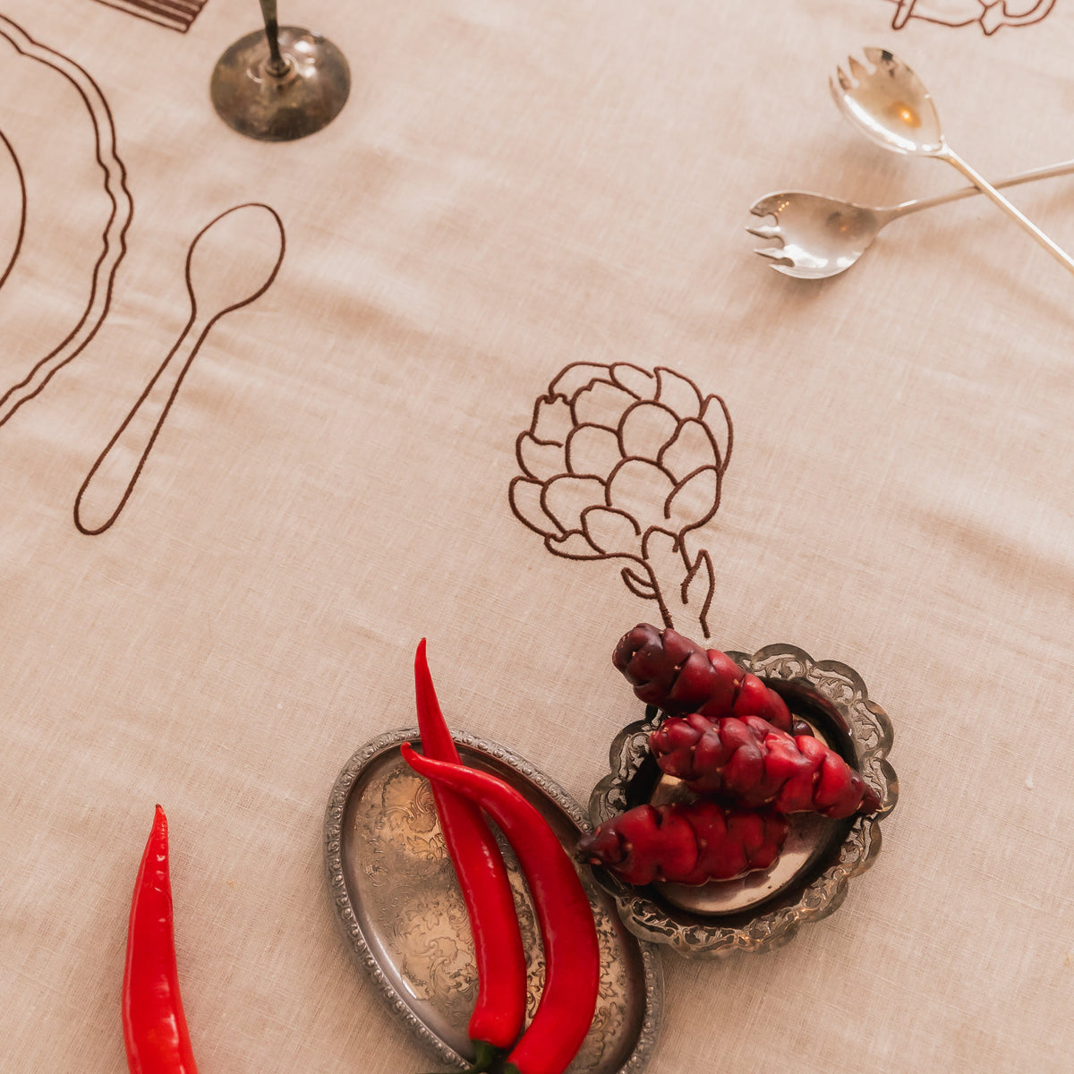 Linen Table Cloth