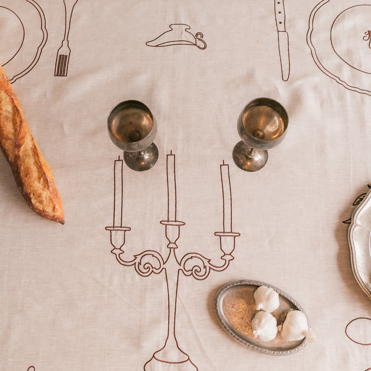 Linen Table Cloth