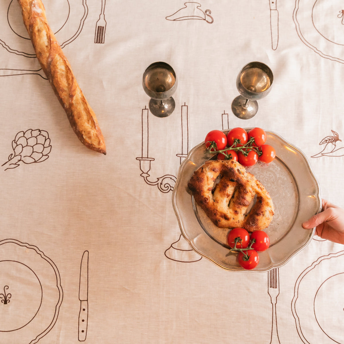 Linen Table Cloth