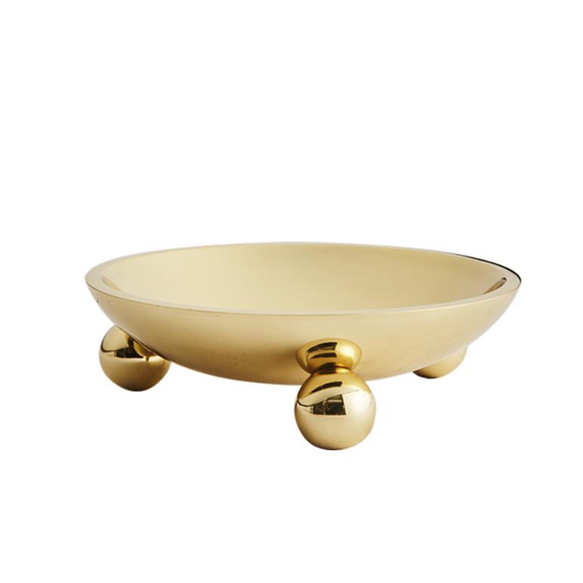 Boule Brass Bowl