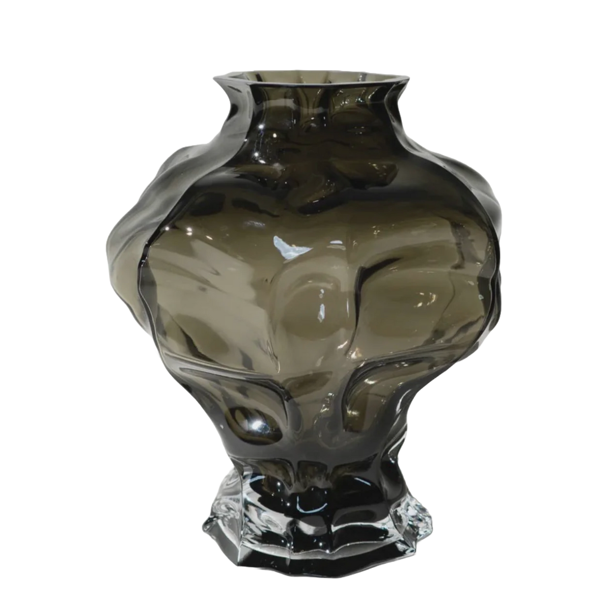 Ammonit Vase - New Smoke