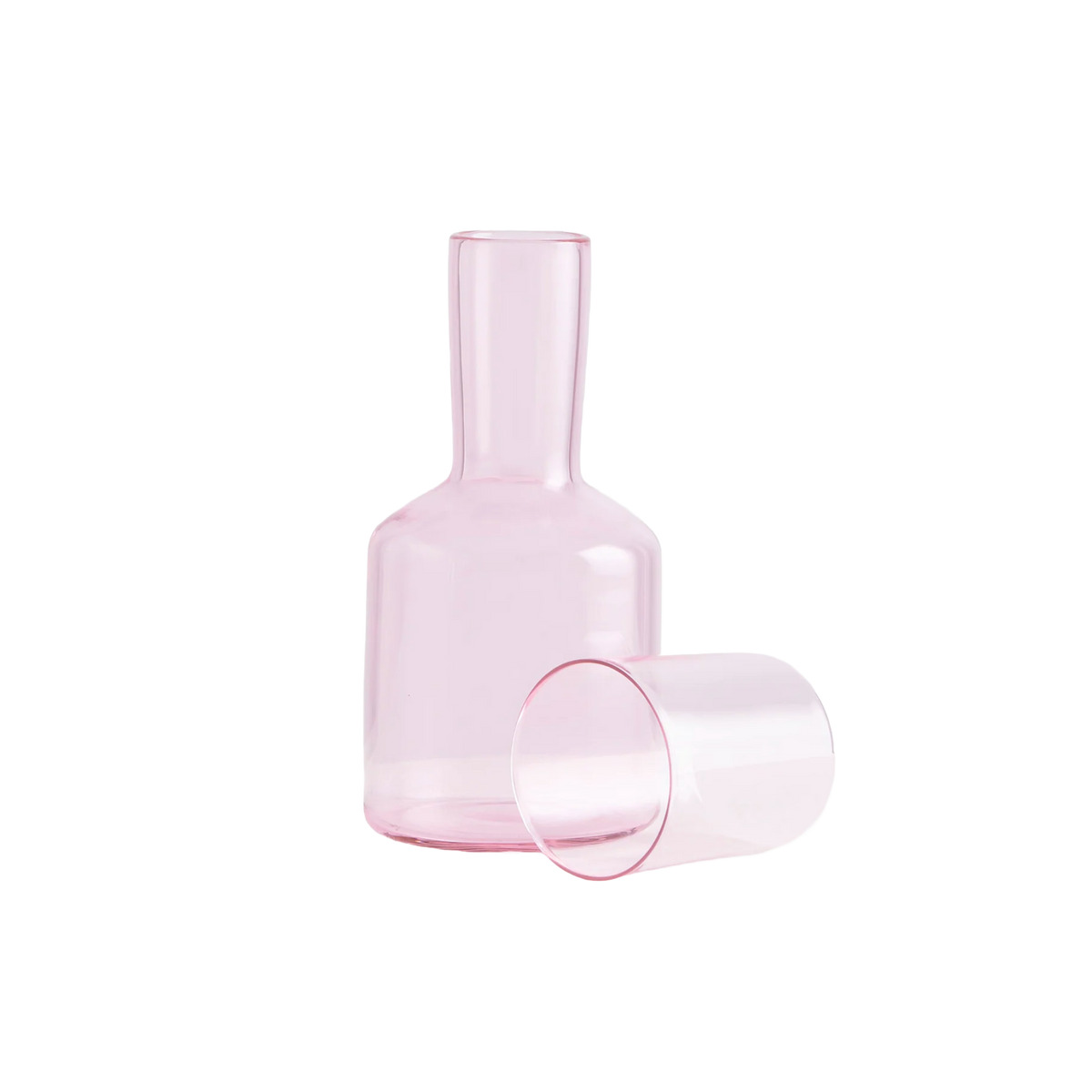 J&#39;ai Soif Carafe &amp; Glass - Pink