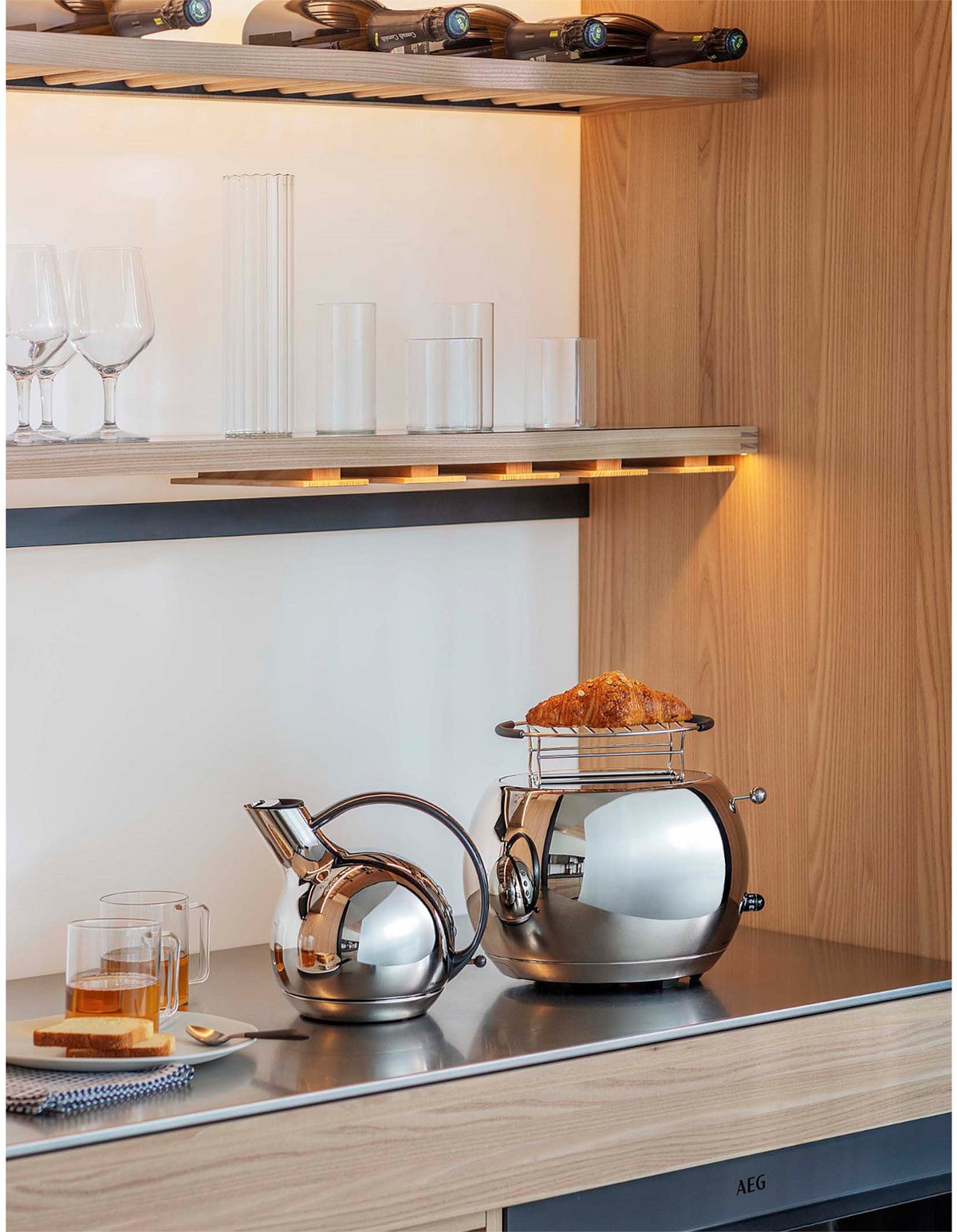 Giulietta Kettle | Polished Stainless Steel