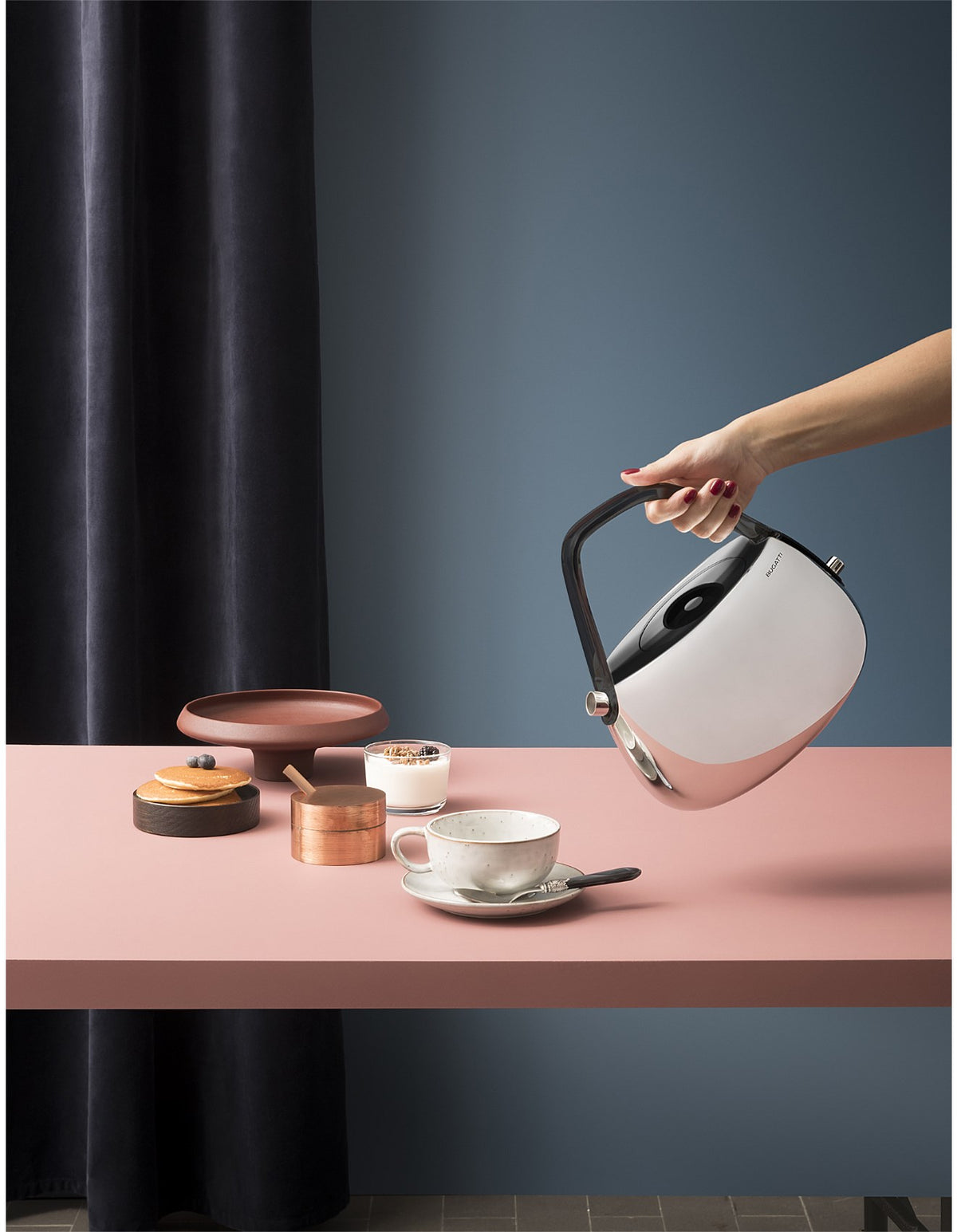 Jackie Kettle | Polished Stainless Steel