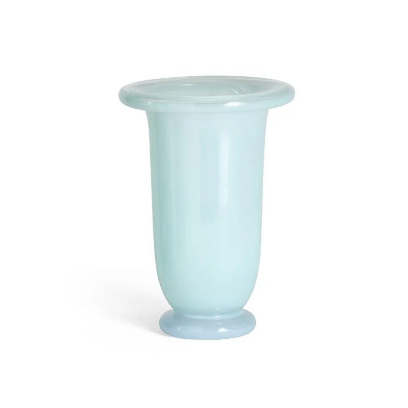 Empire Vase - Medium | Ice Blue & Light Blue
