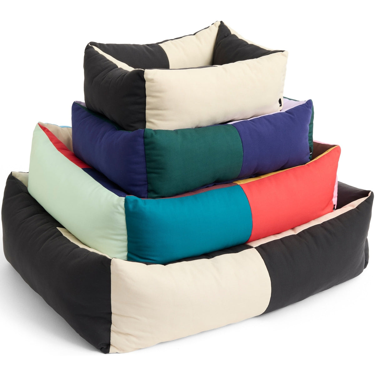 Large Dogs Bed | Black & White