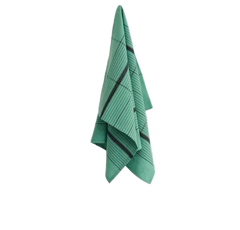 Linear Tea Towel | Green