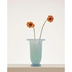Empire Vase - Medium | Ice Blue & Light Blue