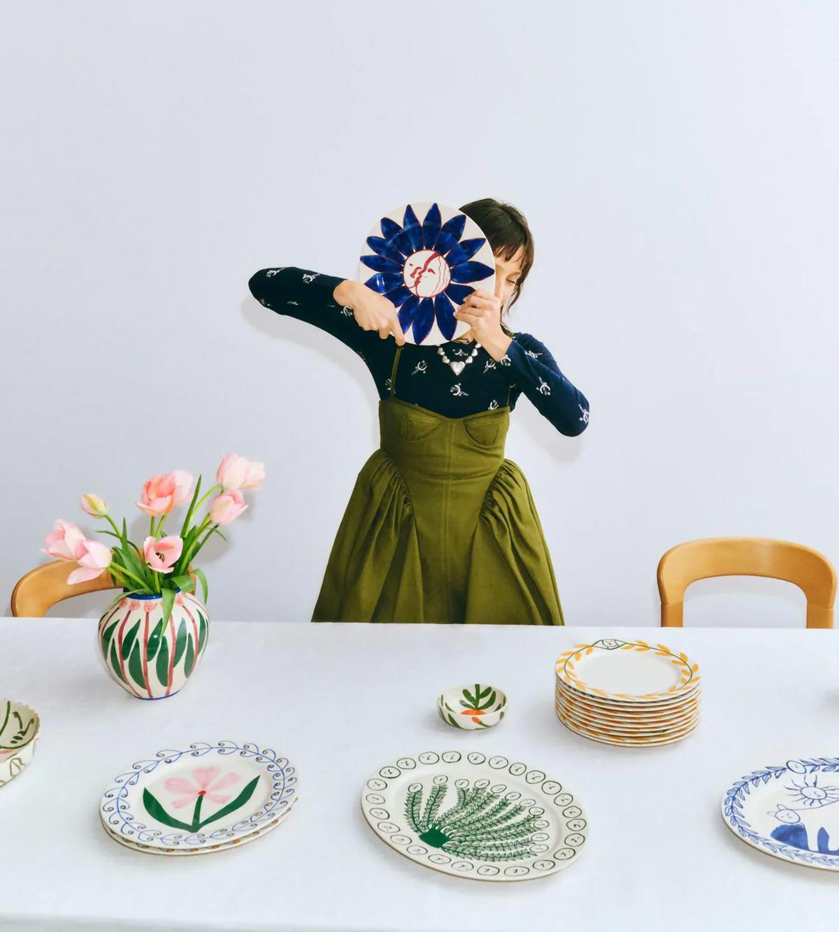 La Pittura Oval Serving Platter | Olive Grove