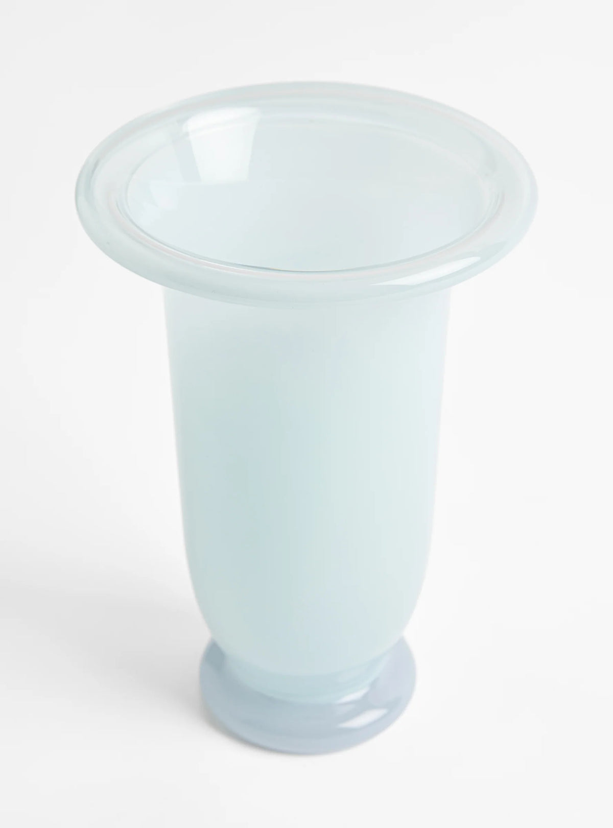Empire Vase - Medium | Ice Blue & Light Blue
