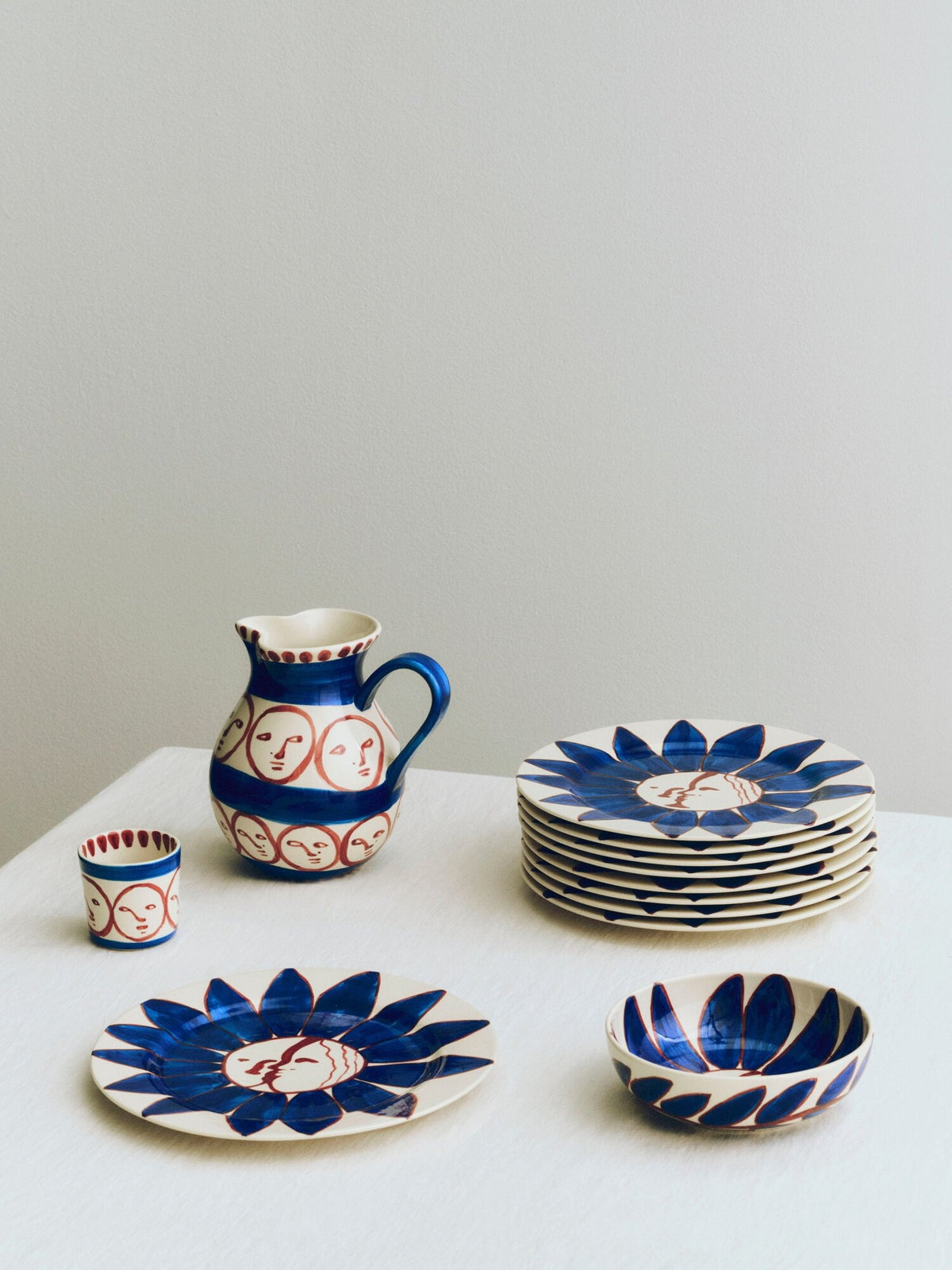 La Pittura Bowl | Deep Blue Flower