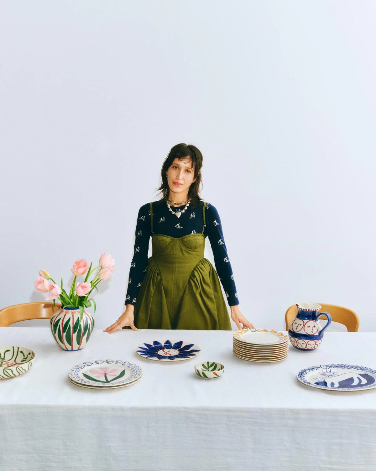 La Pittura Plate | Golden Leaf