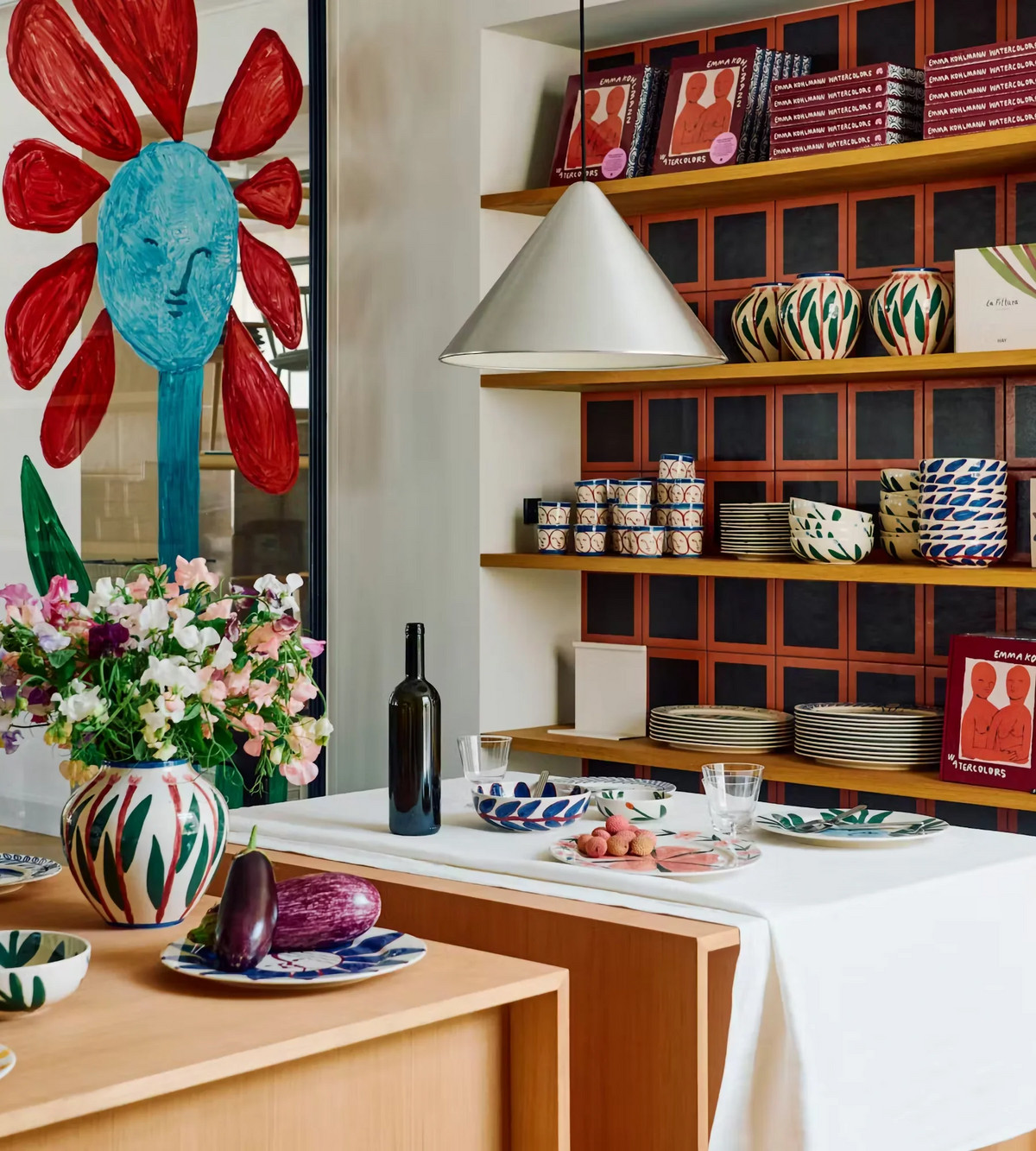 La Pittura Oval Serving Platter | Olive Grove