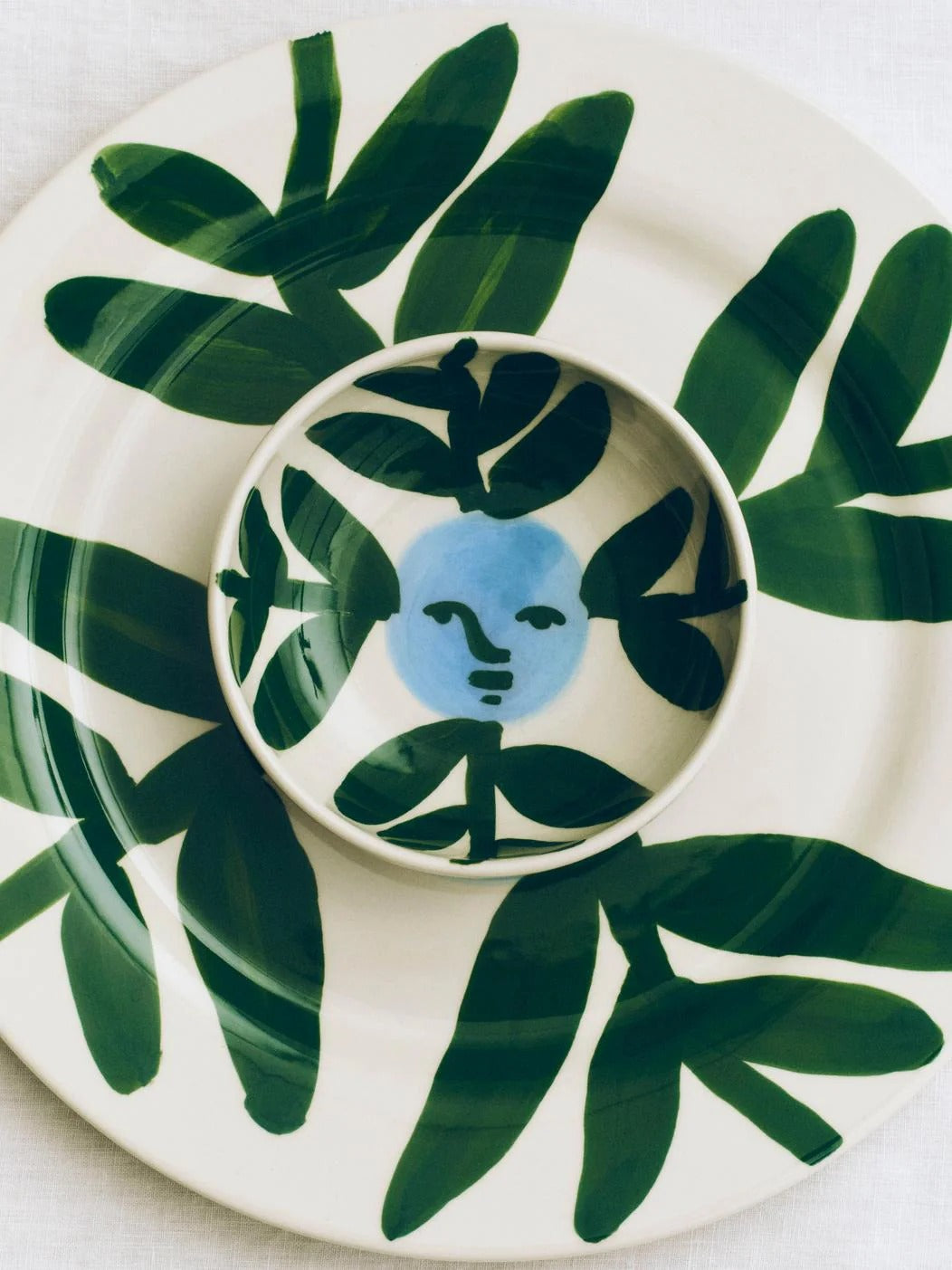 La Pittura Bowl | Moon Face Vine