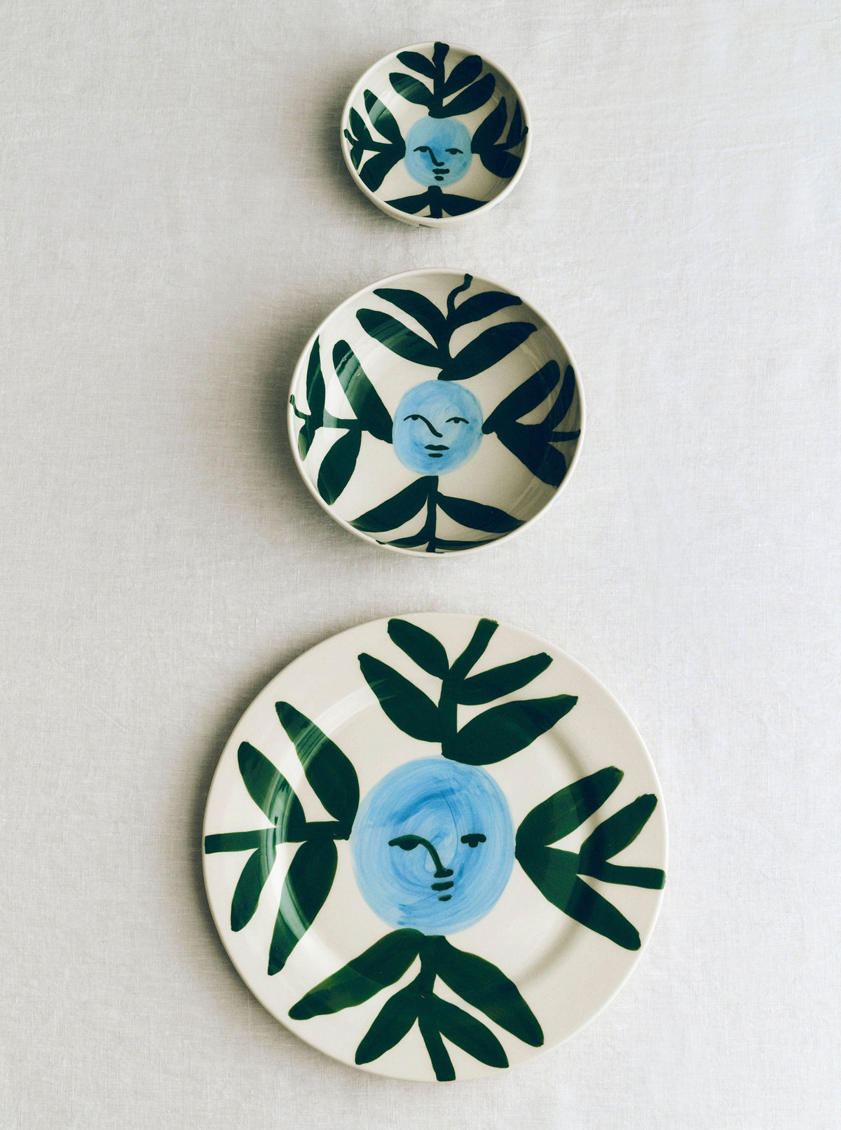 La Pittura Bowl | Moon Face Vine