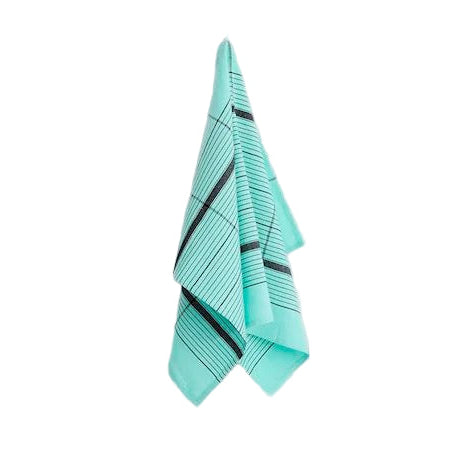 Linear Tea Towel | Turquoise