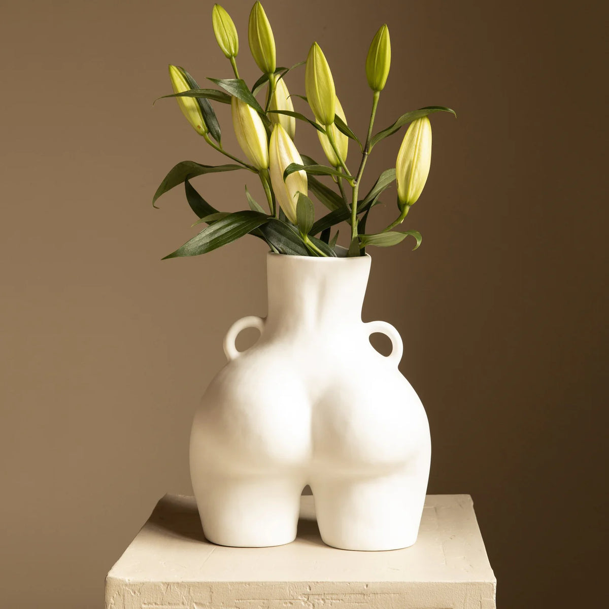Love Handles Vase - White