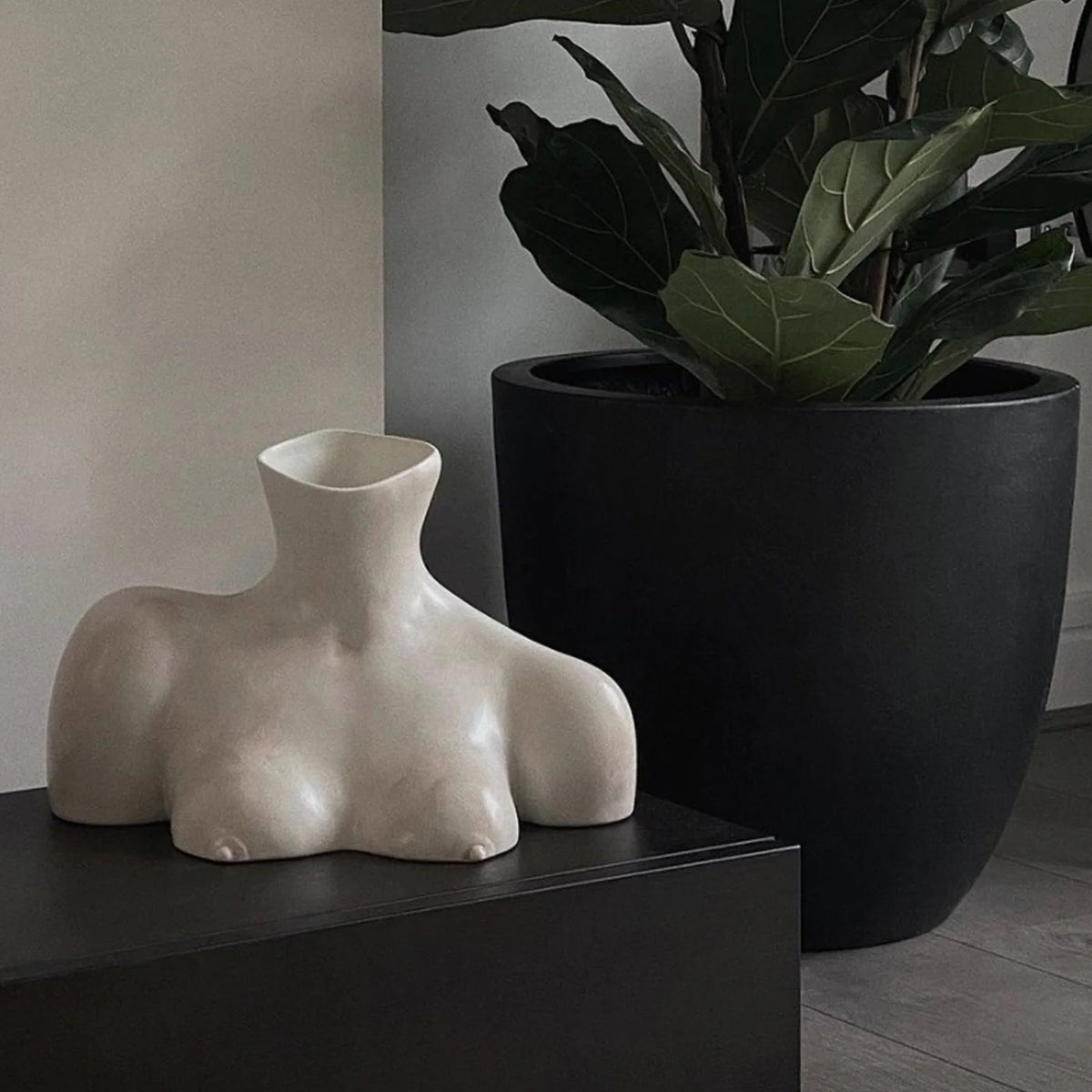 Breast Friend Vase - Matte Marble by Annisa Kermiche