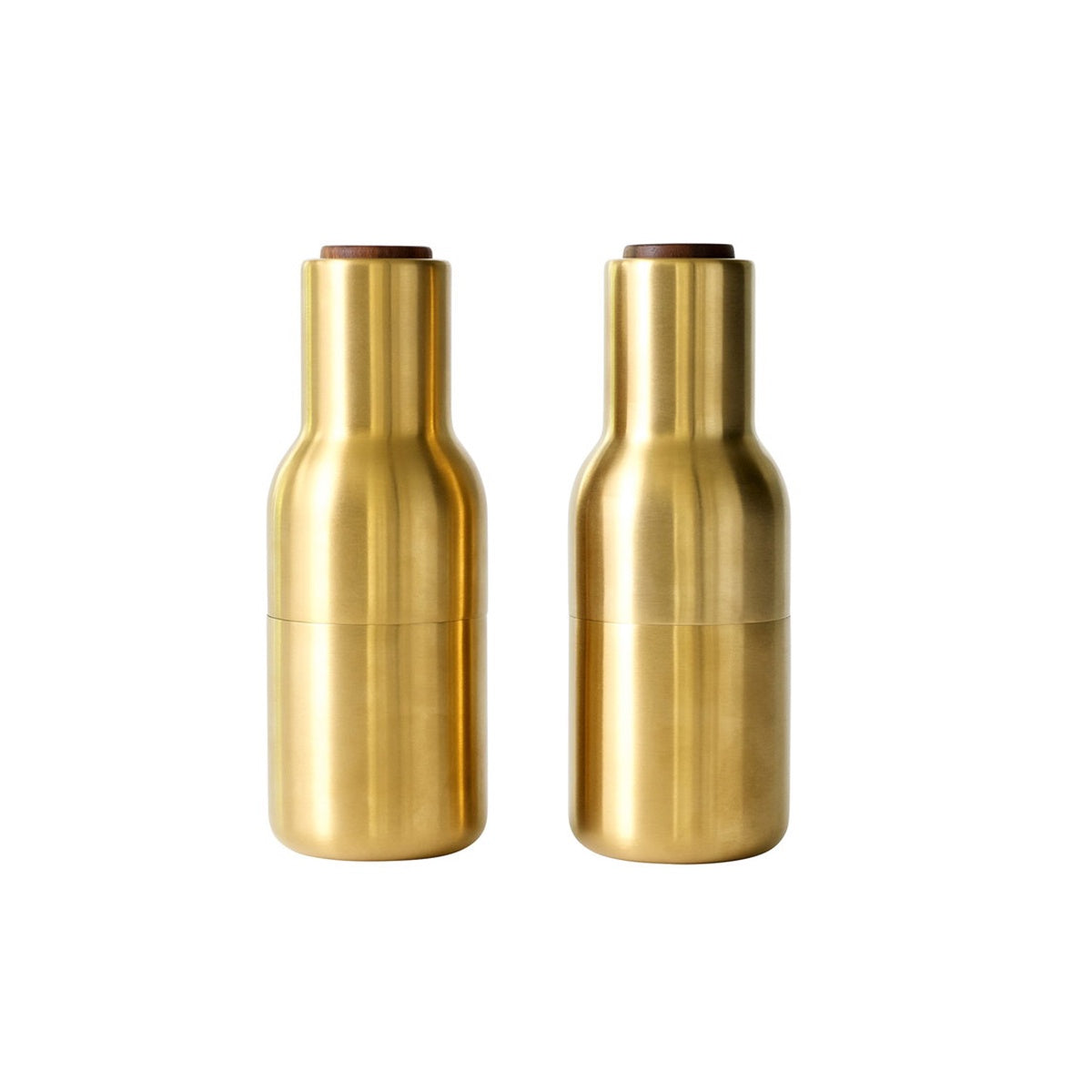 Bottle Grinder Set - Brushed Brass Gold by Audo Copenhagen