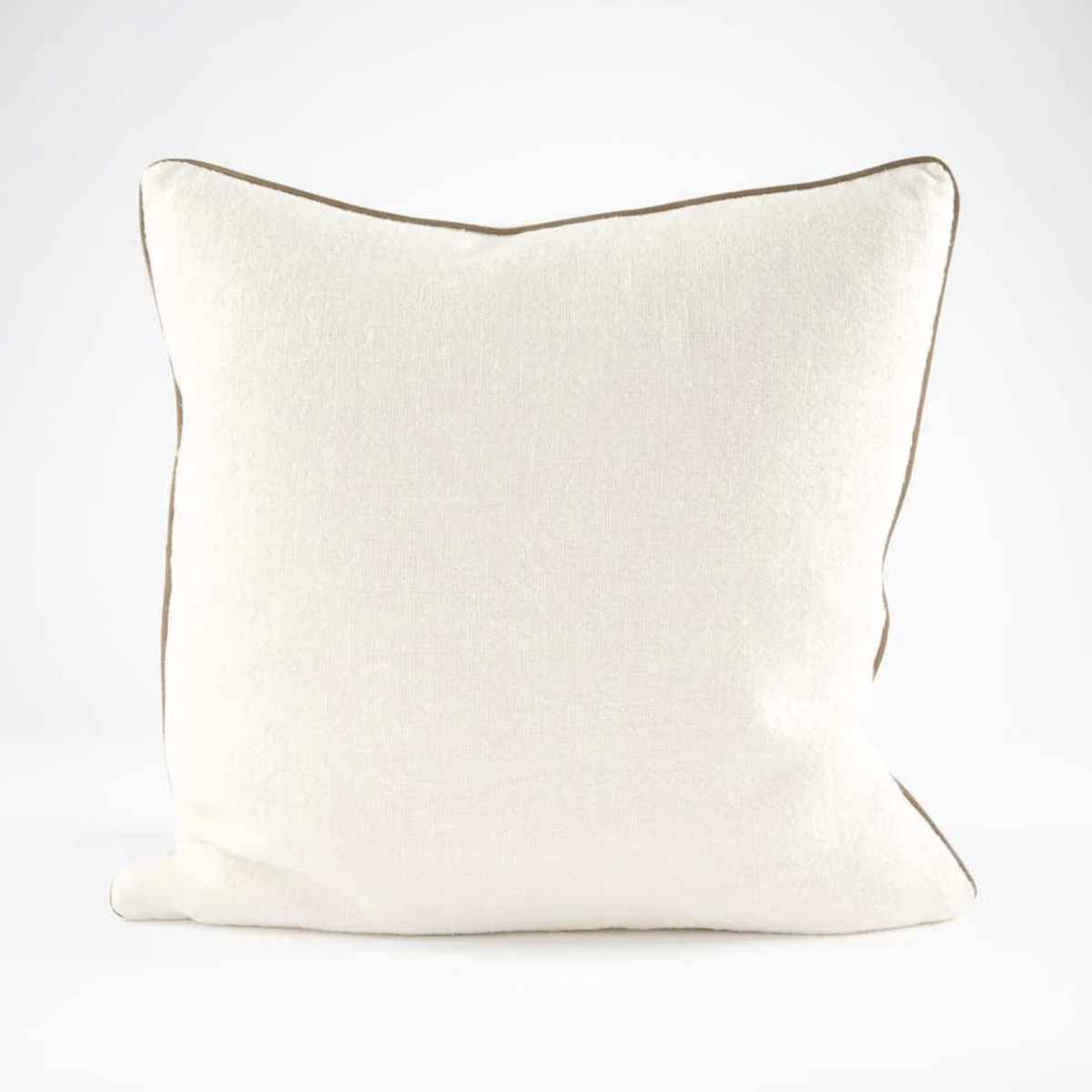 Muse Linen Cushion 60cm x 60cm - White