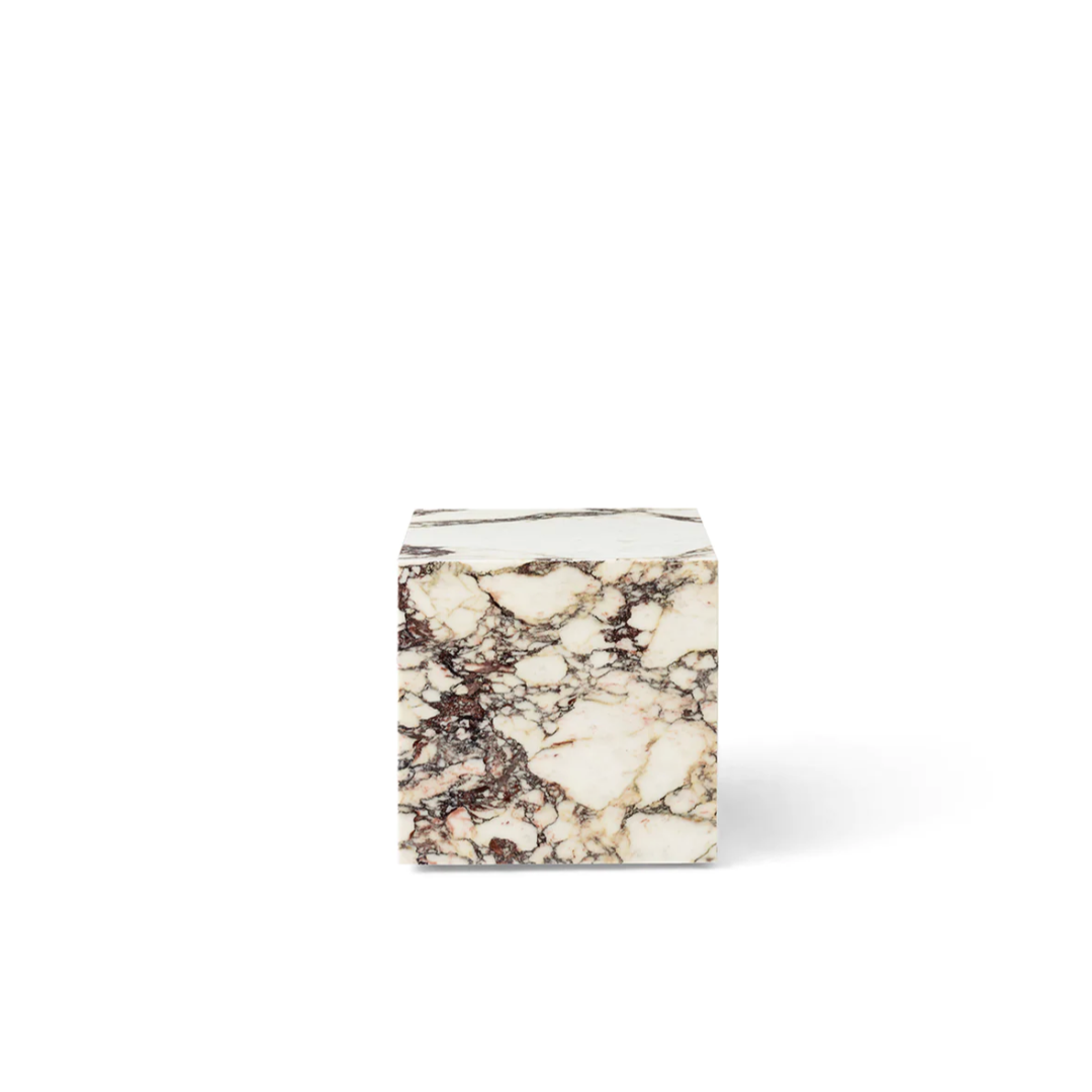 MENU | Plinth Cubic - Rose Calacatta Viola Marble