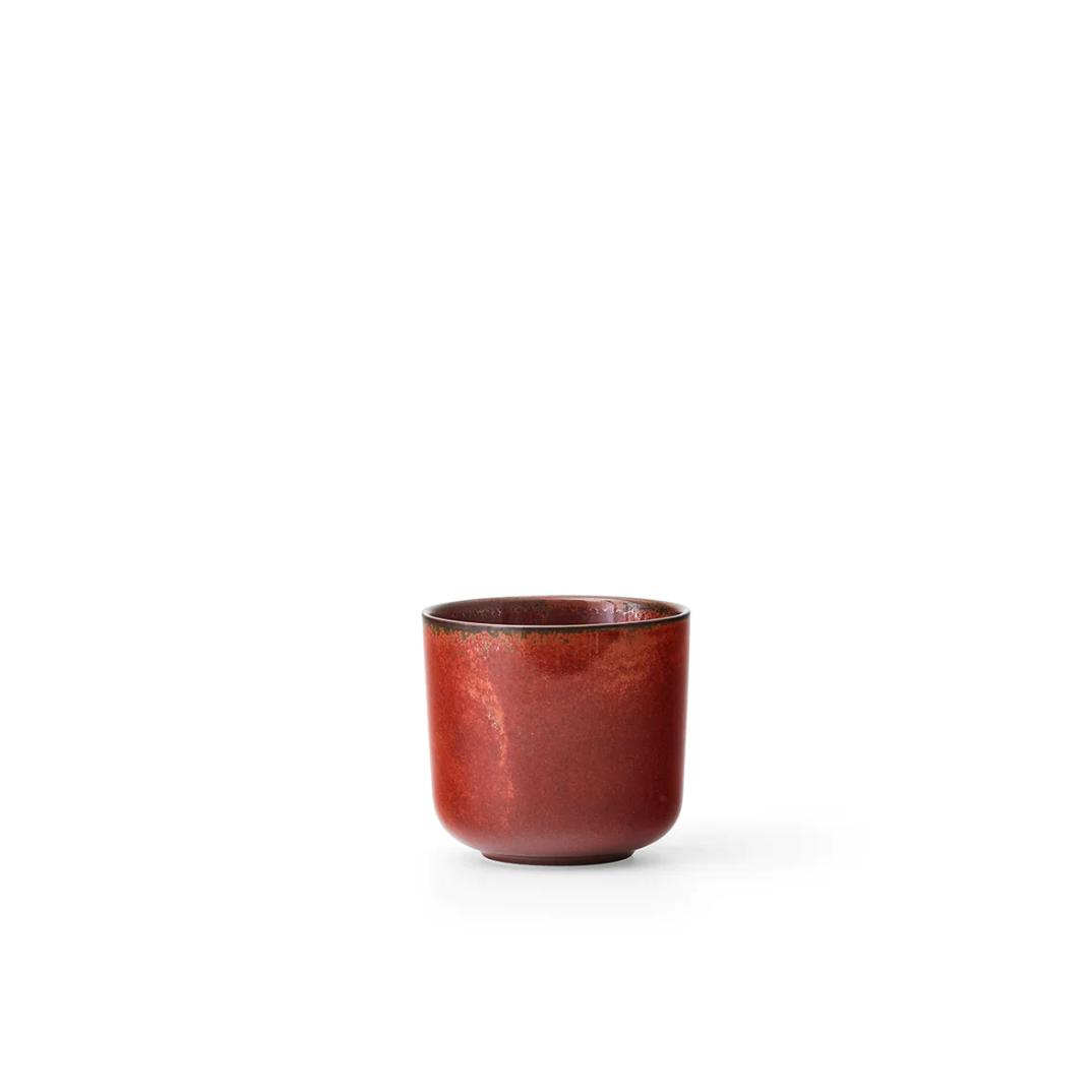 New Norm Dinnerware Cup - Red Glazed (set of 2)